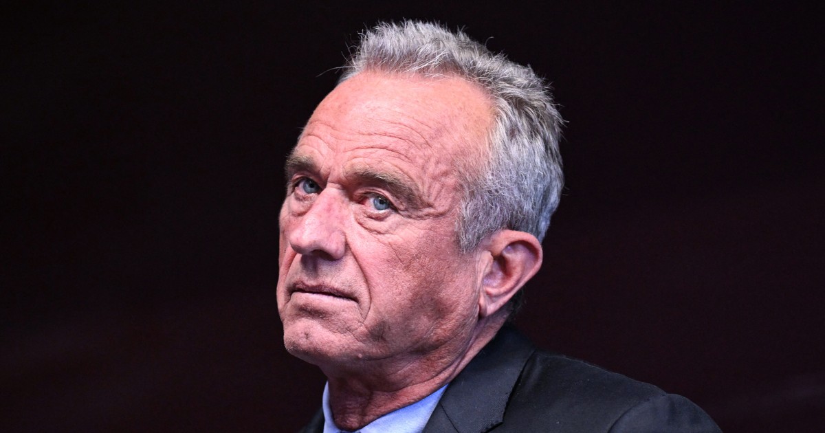 Robert F. Kennedy Jr. appears to surprise his running mate with his position on abortion